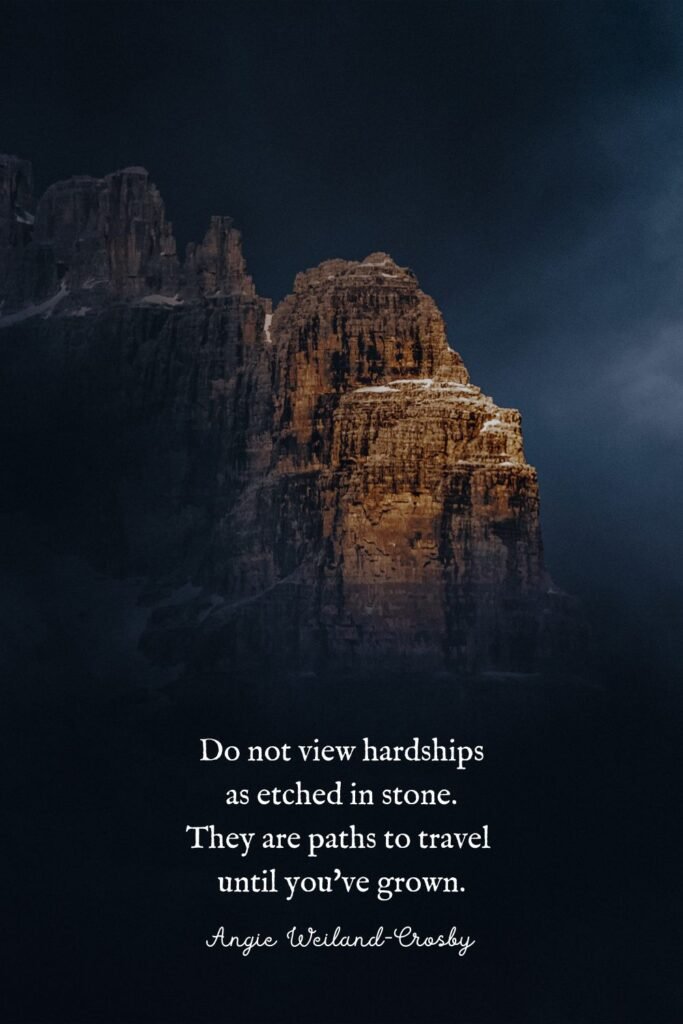 Soulful Darkness Quotes | Darkness and the Mountain by Eberhard Grossgasteiger 